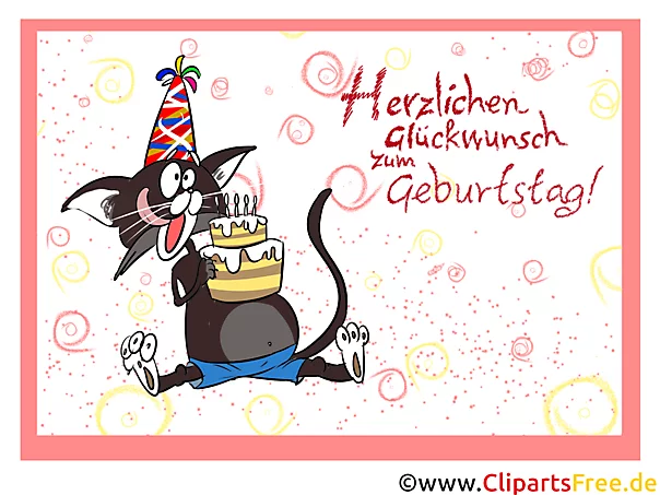 Glueckwunschkarte zum Kindergeburtstag onlie versenden