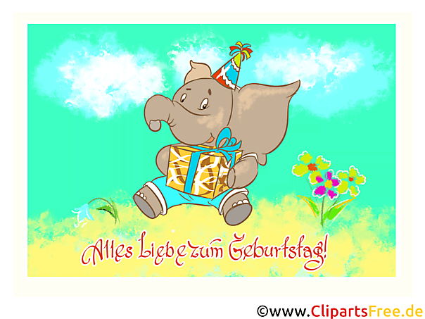 Gratis E Card zum Kindergeburtstag online verschicken