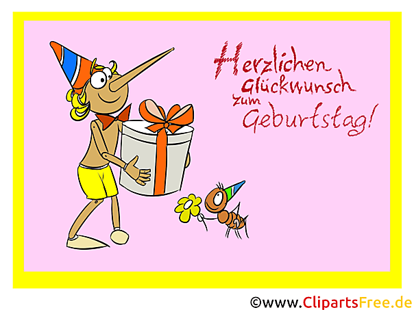 Herzlichen Glueckwunsch zum Kindergeburtstag