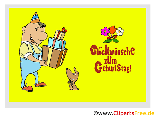 Kinder Grusskarte zum Geburtstag online