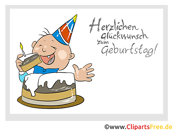 Witzige Glueckwuensche zum Geburtstag E Karte