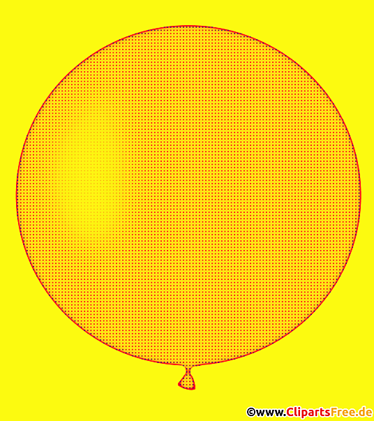 Luftballon PopArt Clipart