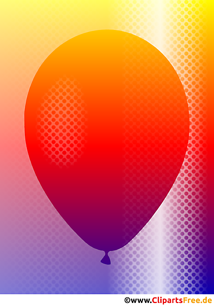 Lustballon PopArt Illustration