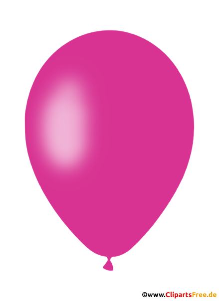 Violetter Luftballon PNG-Clipart mit transparentem Hintergrund