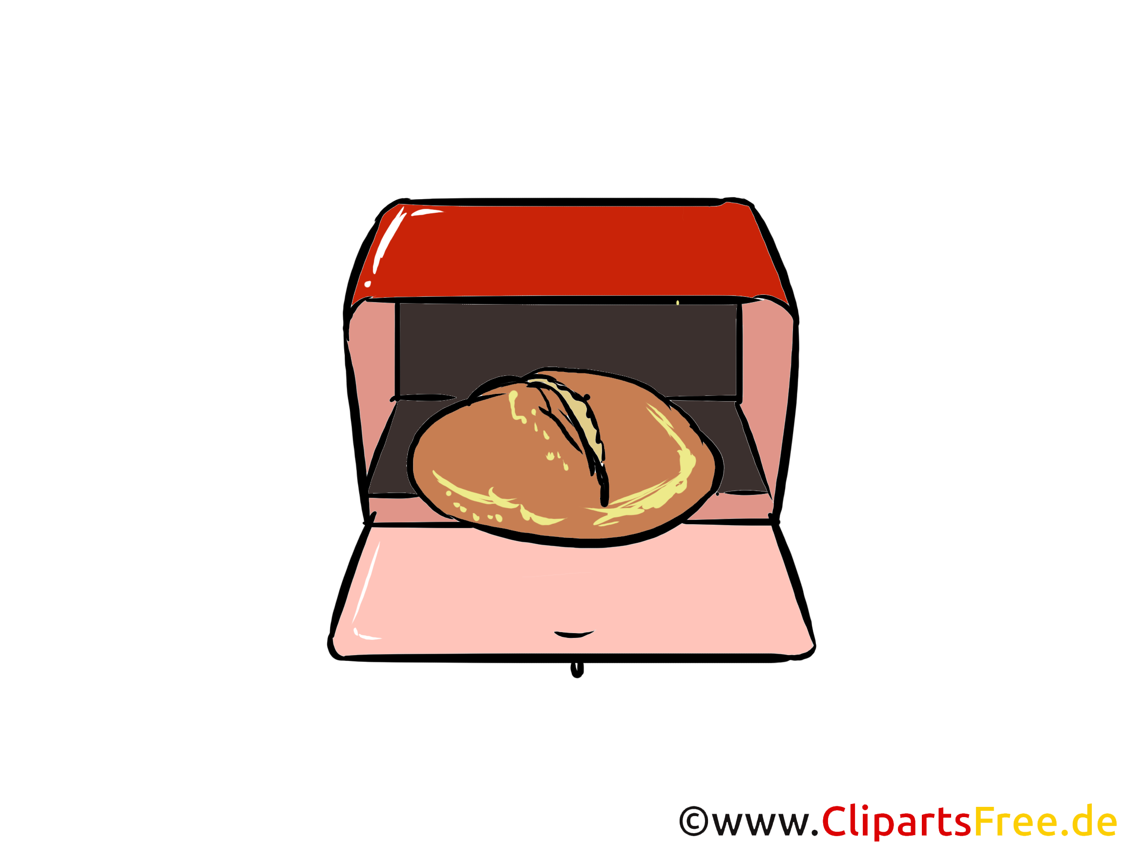 Brot backen Illustration, Clipart, Bild Brot backen Illustration, Clipart, Bild