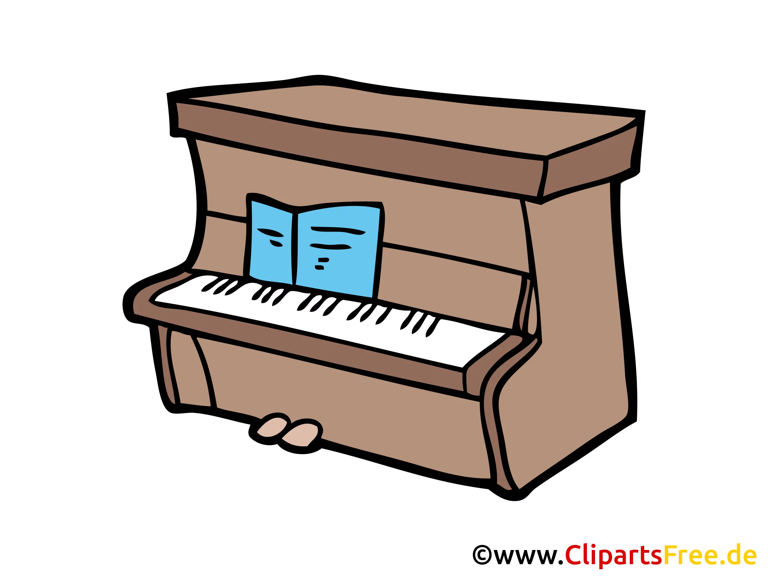 Piano Clip Art, Image, Picture
