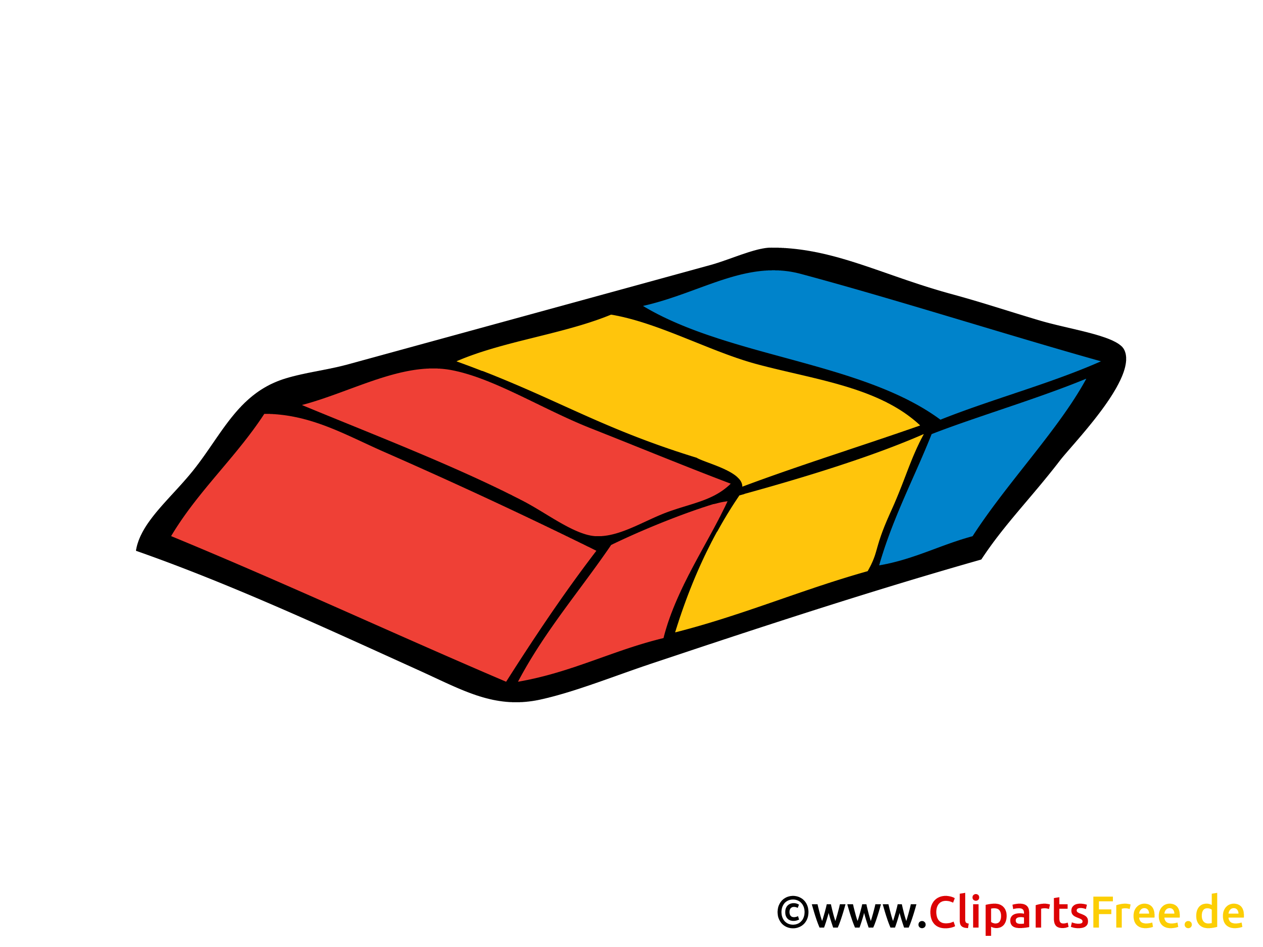 Radiergummi Bild Clipart Illustration Grafik Zeichnung Kostenlos
