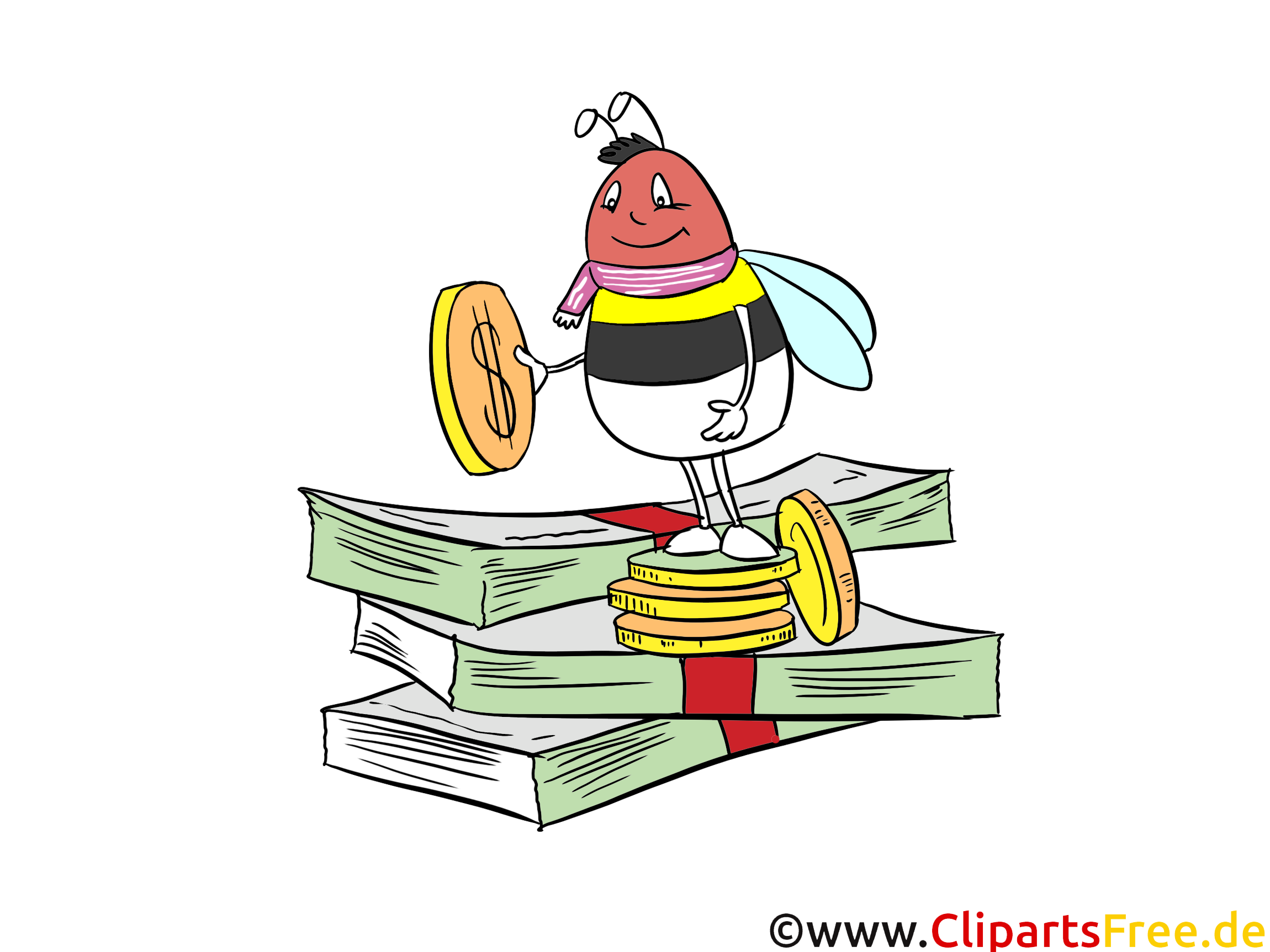 Clipart bankbiljetten Clipart bankbiljetten