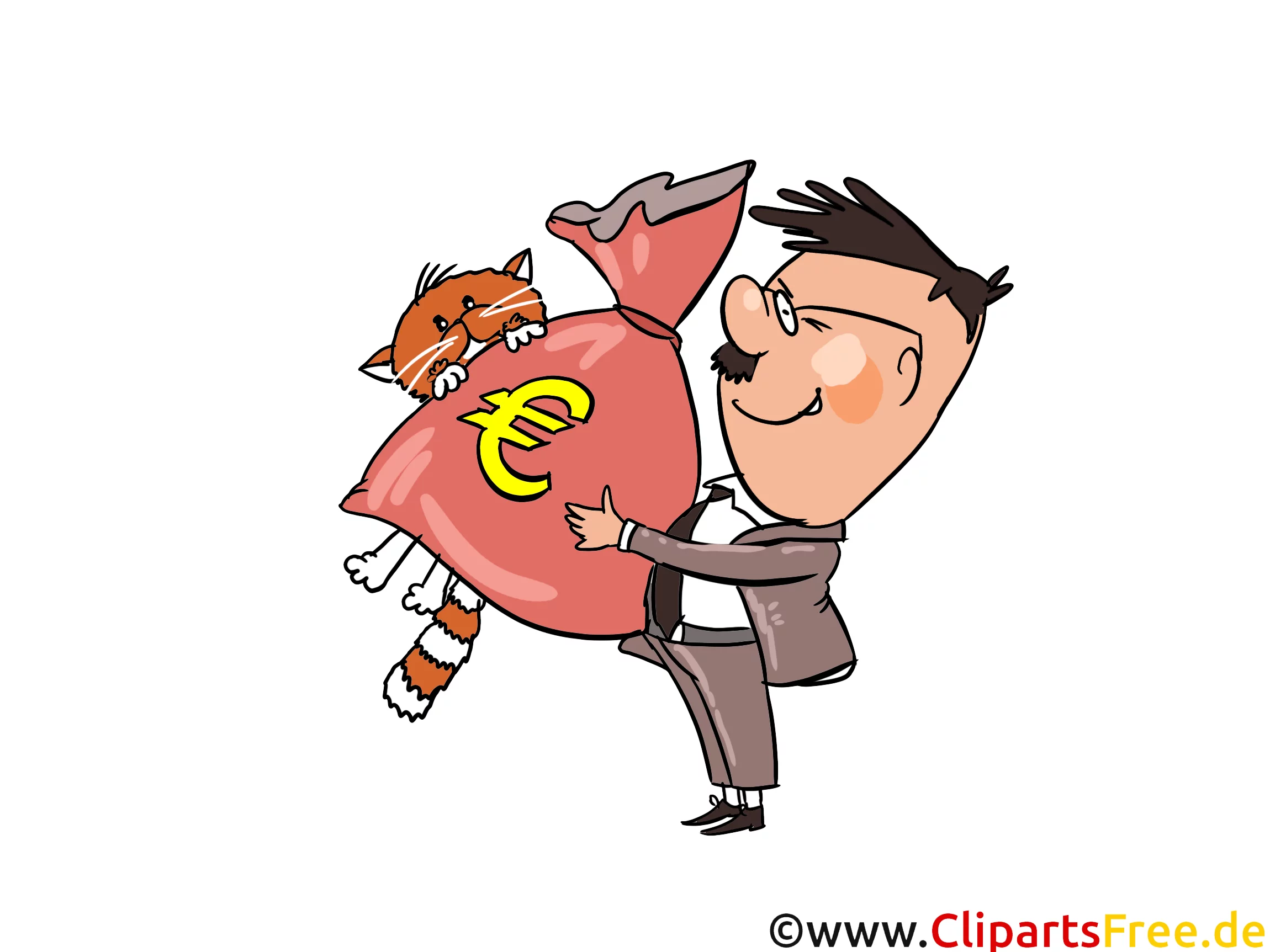 Finanzamt Clip Art, Bild, Cartoon, Comic, Illustration, Grafik kostenlos