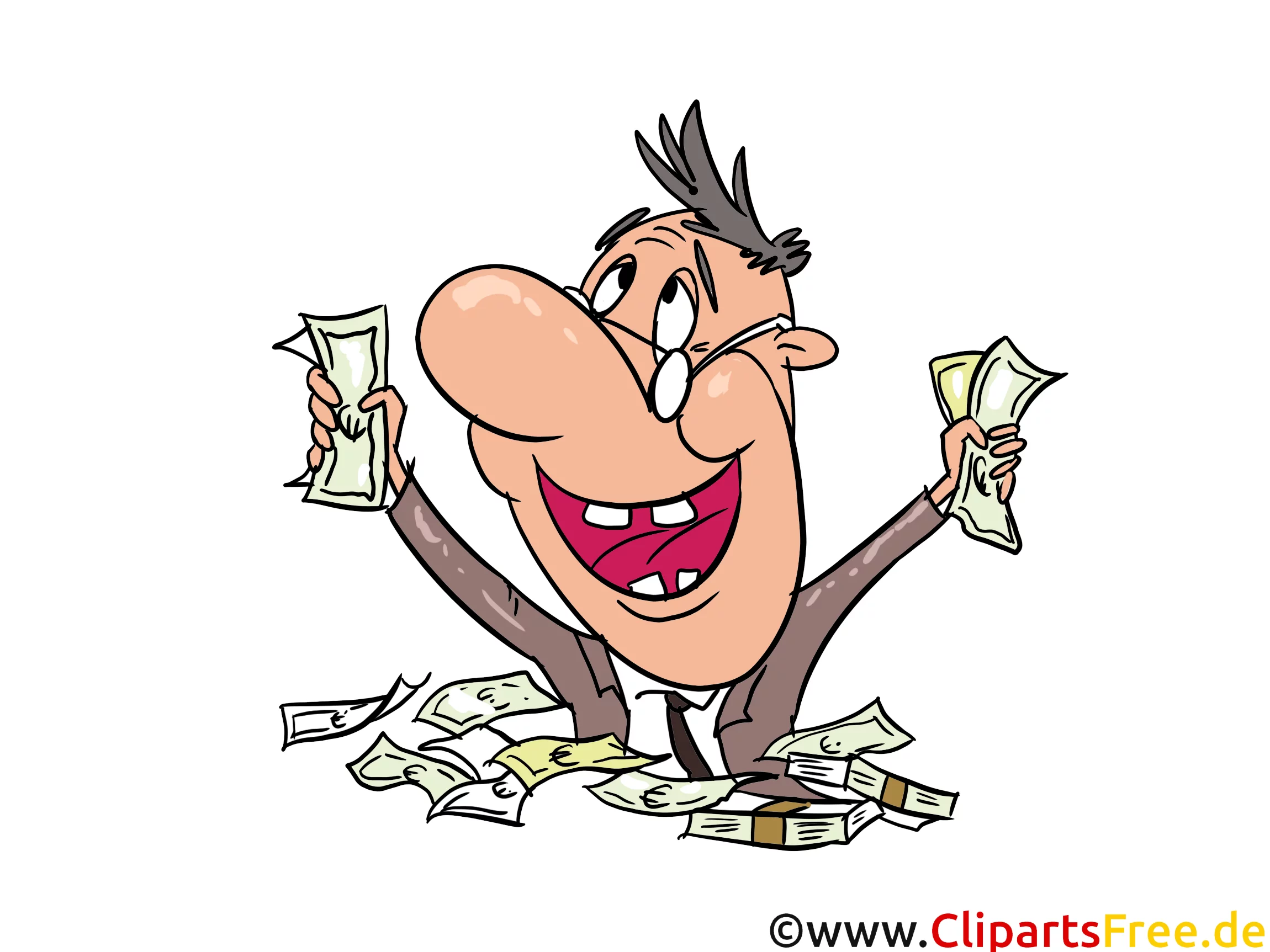 Steursparer Clip Art, Bild, Cartoon, Comic, Illustration, Grafik kostenlos