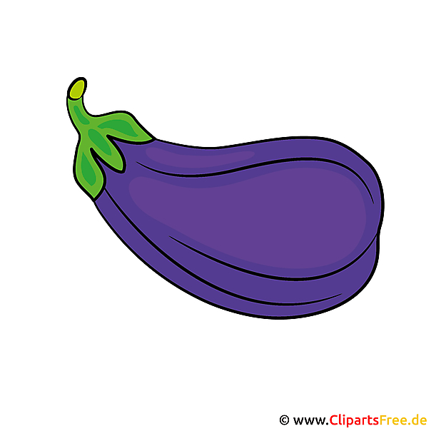 Aubergine Bild - Clipart Aubergine Bild - Clipart