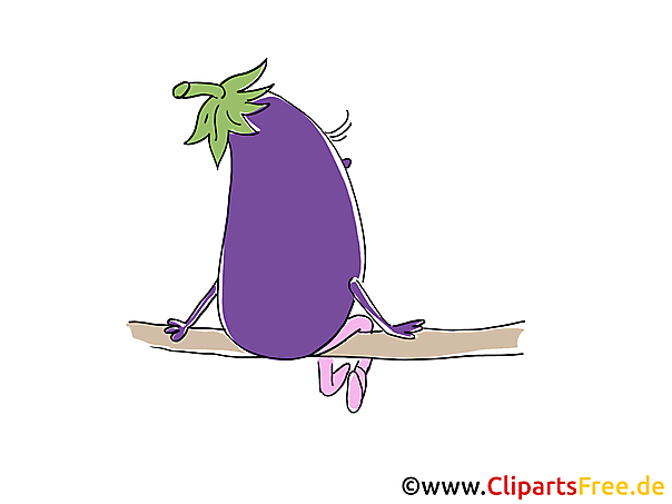 Aubergine Bild, Clipart, Illustration Aubergine Bild, Clipart, Illustration