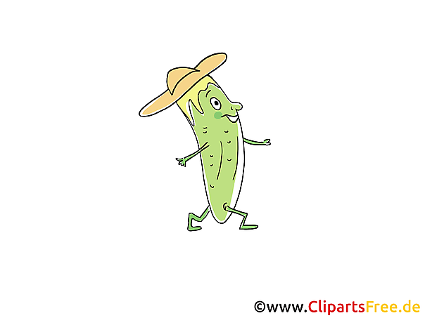 Ogórek clipart, ilustracja, obraz, kreskówka Ogórek clipart, ilustracja, obraz, kreskówka
