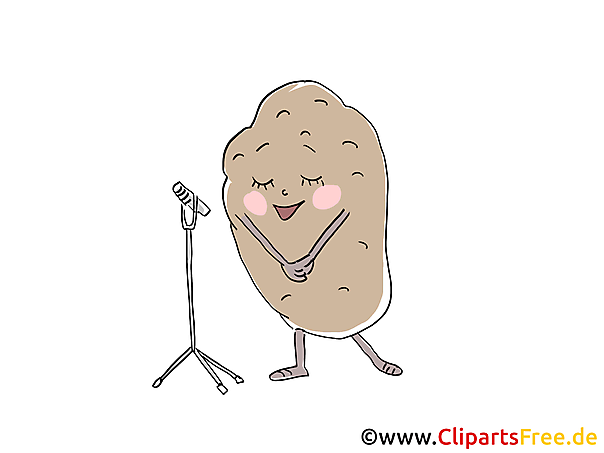 Ziemniak Clip Art, ilustracja, obraz, kreskówka Ziemniak Clip Art, ilustracja, obraz, kreskówka
