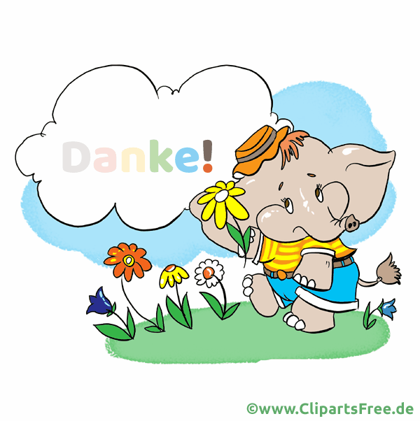 Danke lustige Danksagungskarte im animierten Gif-Format Danke lustige Danksagungskarte im animierten Gif-Format