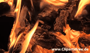Feuer Clipart schöne Gif Animation