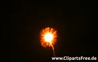 Animation Feuerwerk im Gif-Format