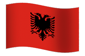 Albanien Fahne Gif Animation Albanien Fahne Gif Animation