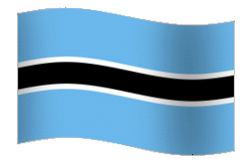 Botswana Fahne Gif Animation Botswana Fahne Gif Animation
