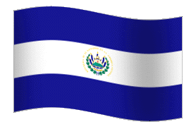 El Salvador Flagge Gif animated El Salvador Flagge Gif animated