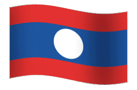 Laos Fahne Gif Animation Laos Fahne Gif Animation