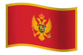 Montenegro Flagge Gif animated Montenegro Flagge Gif animated