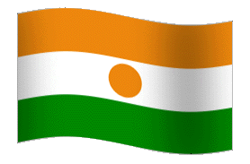Niger Flagge Gif animated Niger Flagge Gif animated