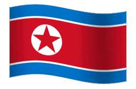 Nordkorea Fahne Gif Animation Nordkorea Fahne Gif Animation