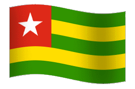 Togo Flagge Gif animated Togo Flagge Gif animated