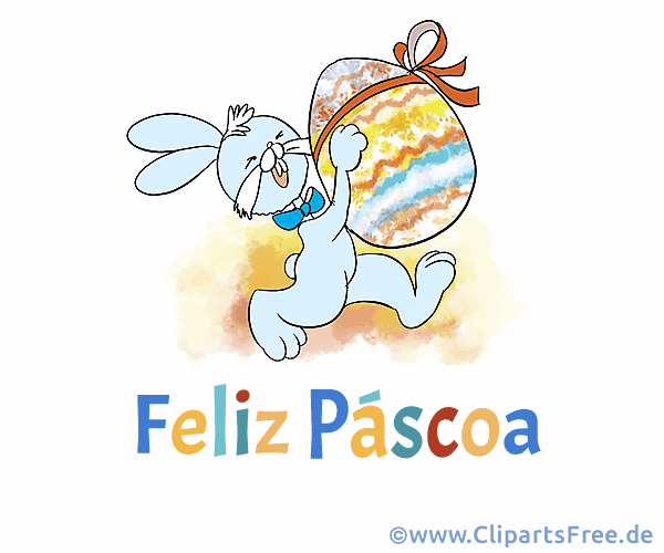 Ostergruss auf Portugiesisch Gif
