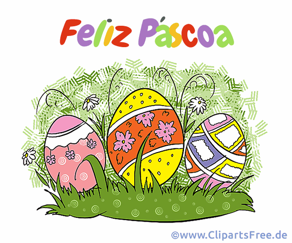 Wie sagt man Frohe Ostern auf Portugiesisch