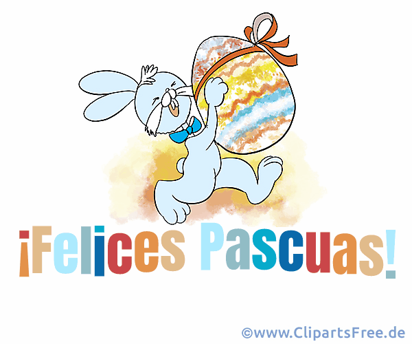 Frohe Ostern in spanischer Sprache Bild