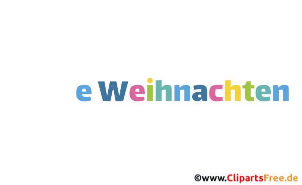 Frohe Weihnachten auf Deutsch Grusskarte animiert