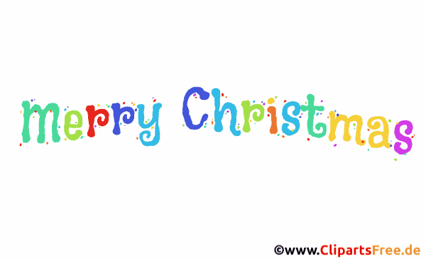 Frohe Weihnachten auf Englisch animierter Text