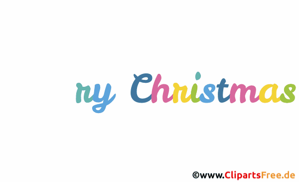 Frohe Weihnachten Gruss auf Englisch Gif Animation