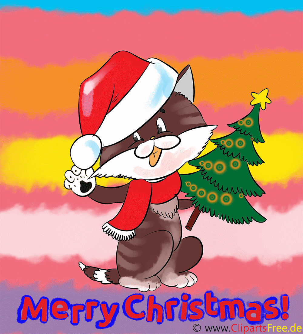 Lustige Gif Bilder zu Weihnachten und Advent