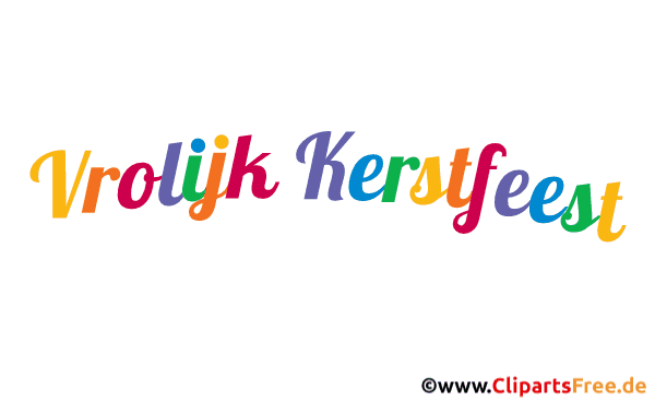 Frohe Weihnachten auf Niederländisch E-Card