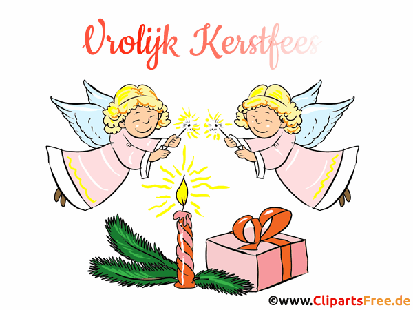 Weihnachten auf Niederländisch animierte Grusskarte