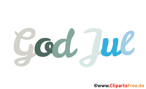 Frohe Weihnachten Glückwunsch auf Norwegisch Bild