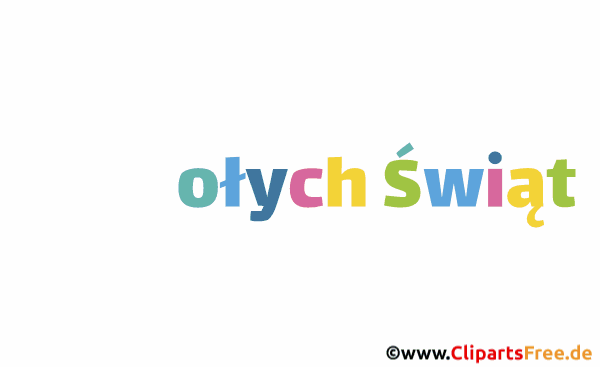 Frohe Weihnachten auf Polnisch Bild animiert