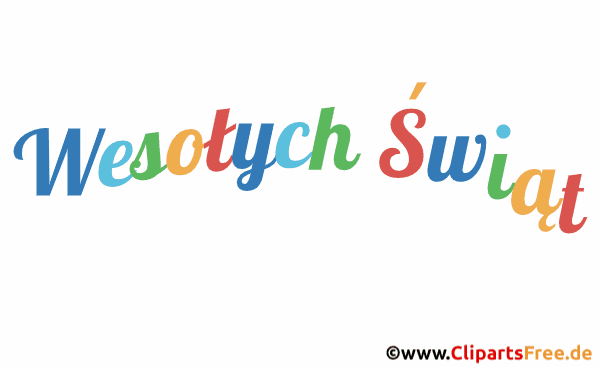 Gif Frohe Weihnachten auf Polnisch