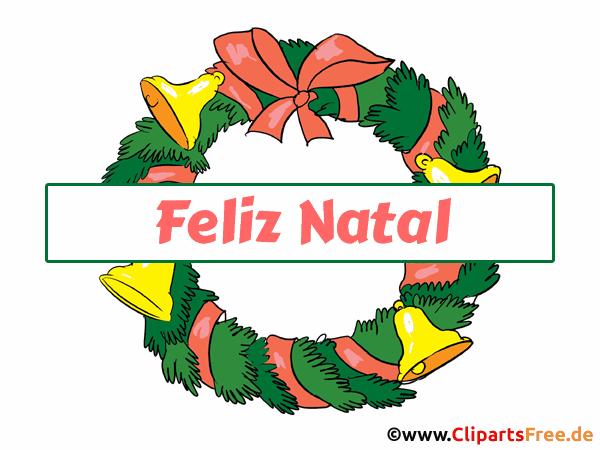 Gif Clip Art zu Weihnachten in portugiesischer Sprache