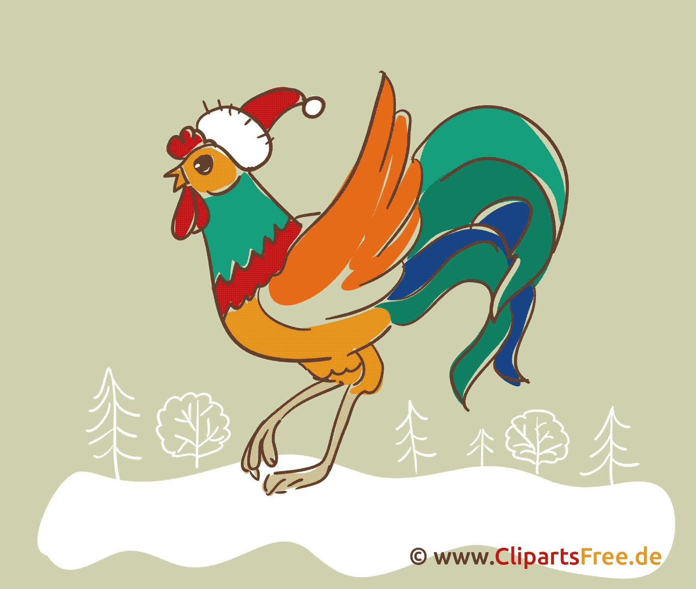 Animierte Gifs und Bilder zum Thema Neujahr Silvester Winter