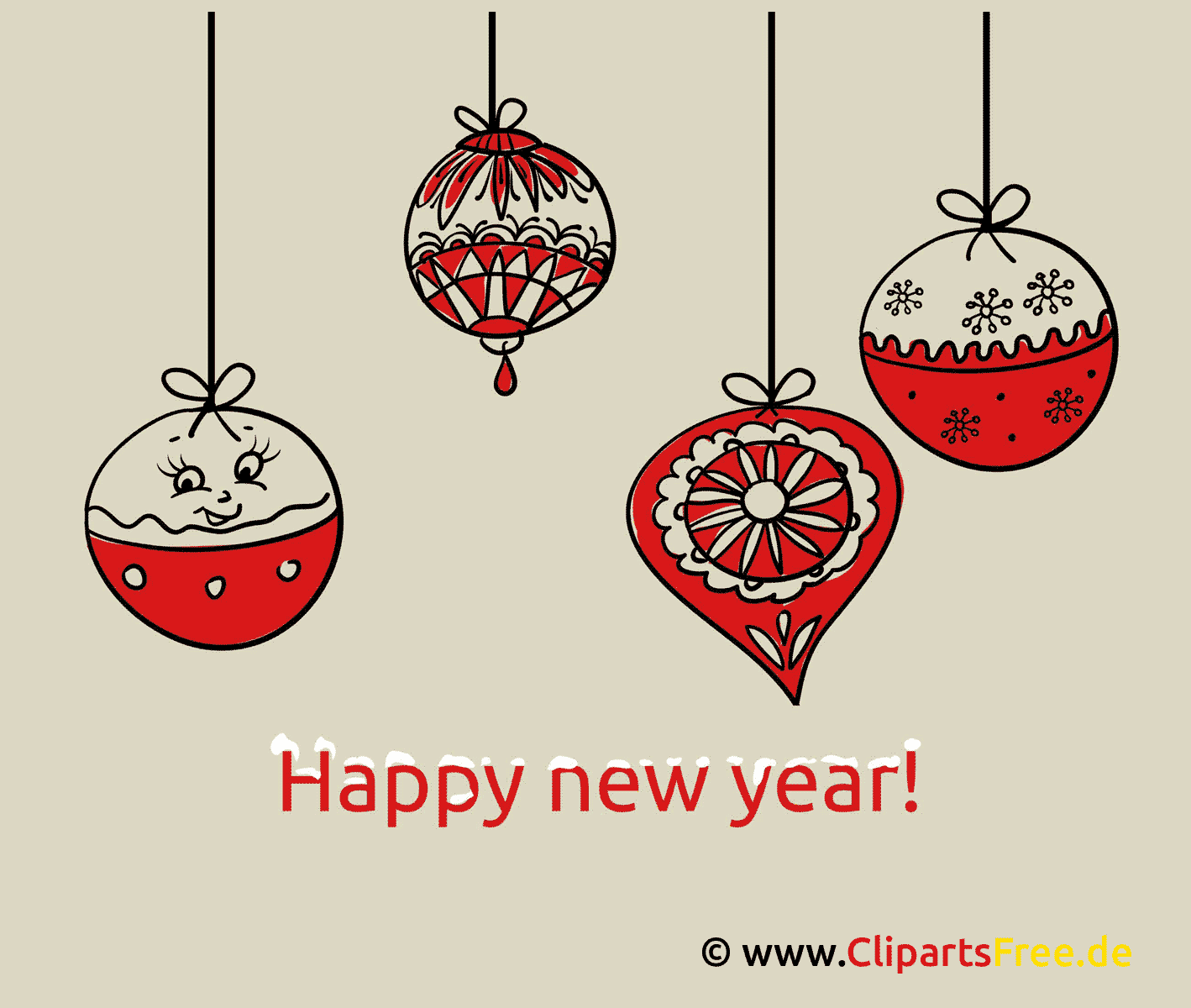 Happy Ney Year animated Card gif