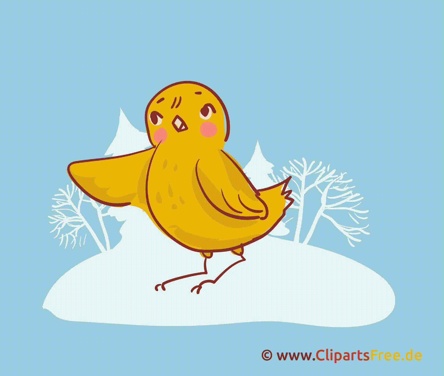 Neujahr Gif Grusskarte Clipart gratis