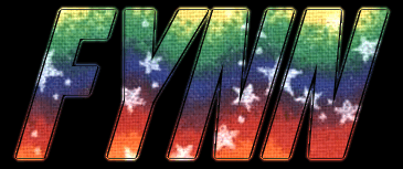 Fynn Vorname Junge - Glitzernamen animiert