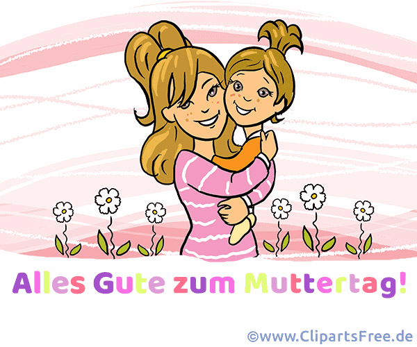 Gif-Grußkarte zum Muttertag