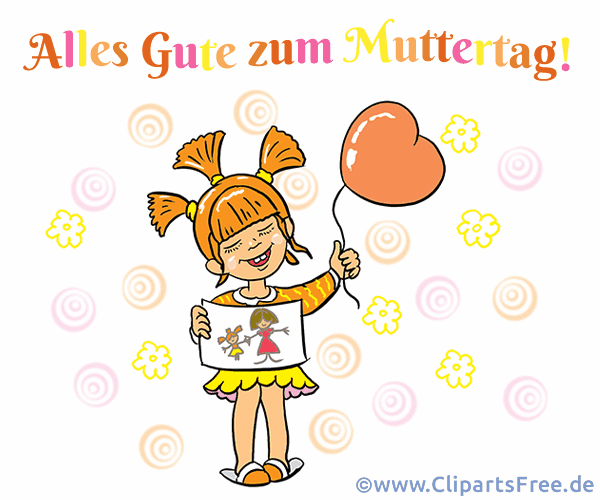 Mama gratulieren zum Muttertag Gif-Karte