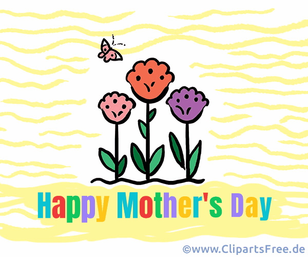 Grußkarte zum Muttertag auf Englisch