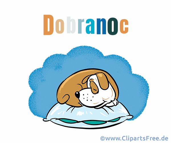 Bild Gute Nacht auf Polnisch